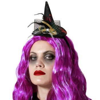 Diadema de Bruja Negro