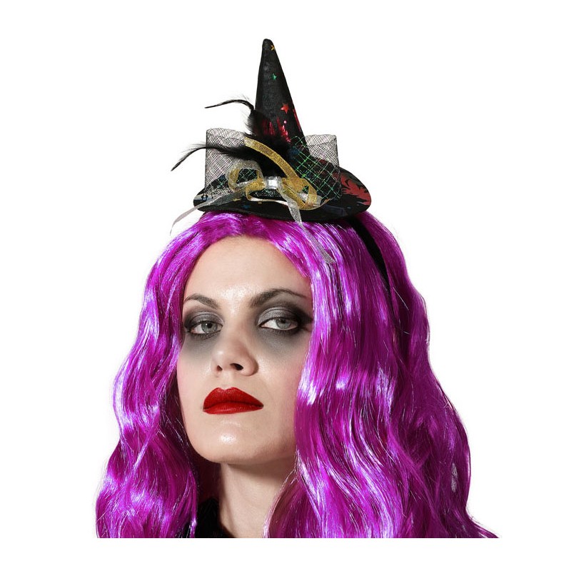 Diadema de Bruja Negro
