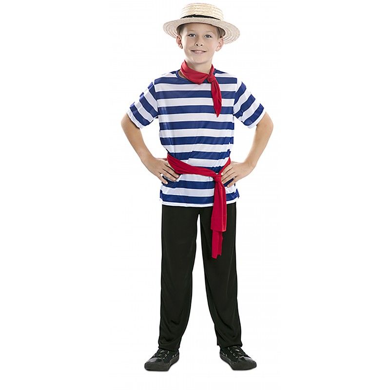 Disfraz de Gondolero para  niños-OFERTA