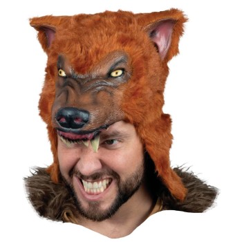 Casco de Lobo Marrón