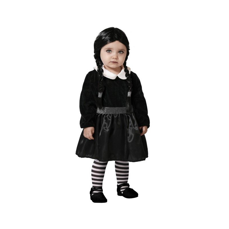 Disfraz de Niña Tenebrosa para Bebé