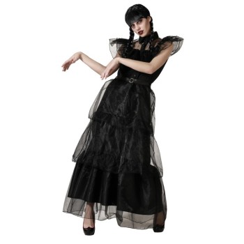 Disfraz de Baile Niña Siniestra para Mujer