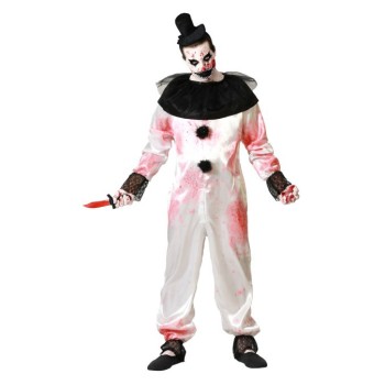 Disfraz de Payaso Blanco para Hombre