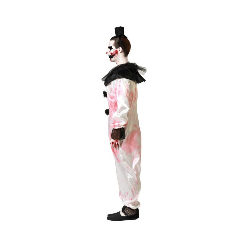 Disfraz de Payaso Blanco para Hombre