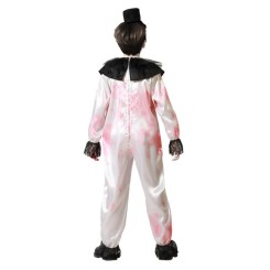 Disfraz de Payaso Blanco para Niño