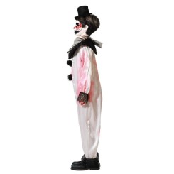 Disfraz de Payaso Blanco para Niño