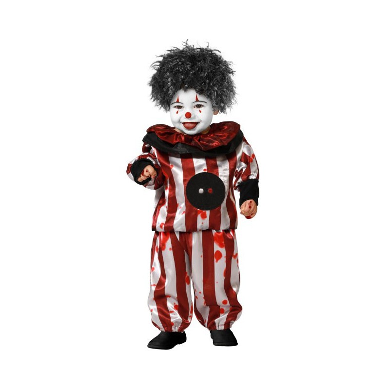Disfraz de Payaso Ensangrentado para Bebé