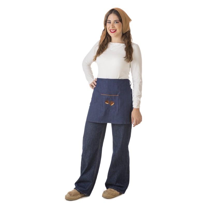 Disfraz de Castañera Jeans para Mujer