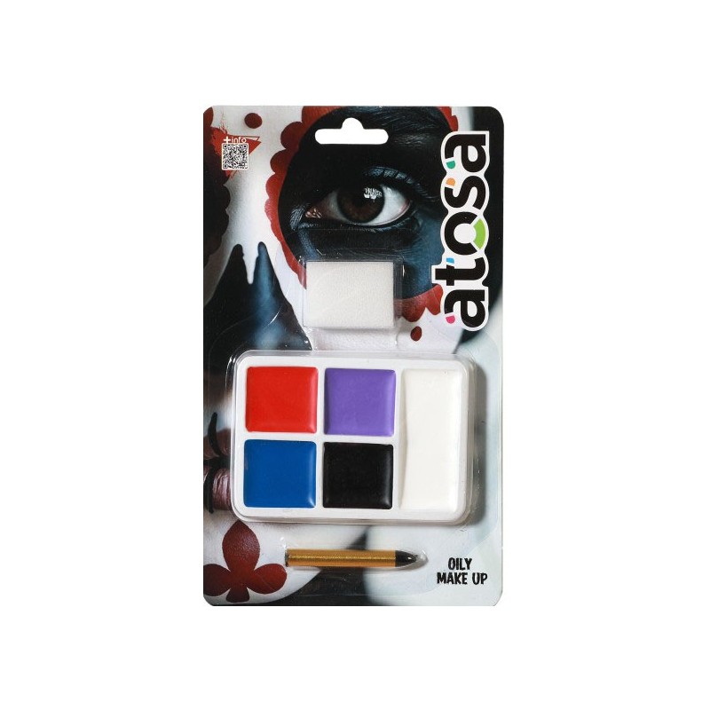 Maquillaje Muerte Mexicana 5 Colores