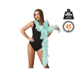 Boa de plumas azul celeste 45 g