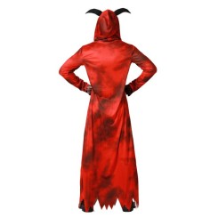 Disfraz de Demonio Túnica Roja para Hombre