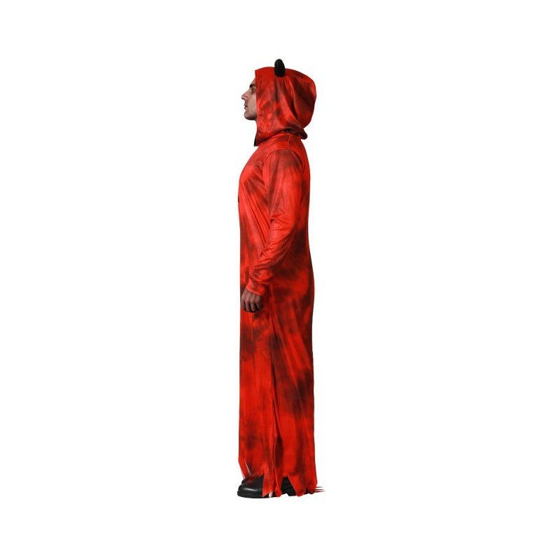 Disfraz de Demonio Túnica Roja para Hombre