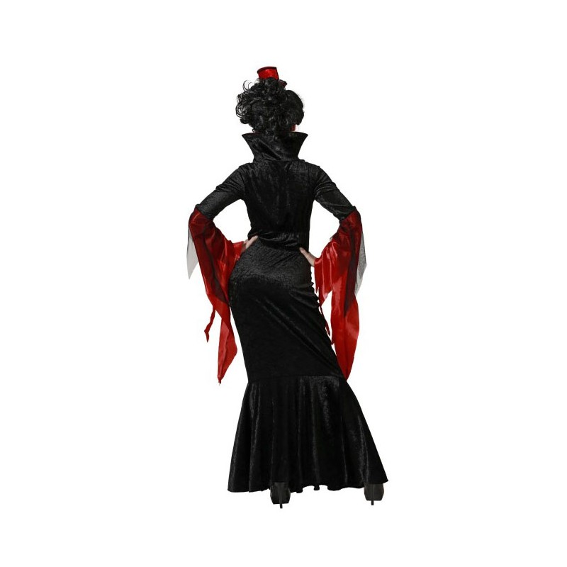 Disfraz de Vampiresa Vestido Negro para Mujer