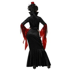 Disfraz de Vampiresa Vestido Negro para Mujer