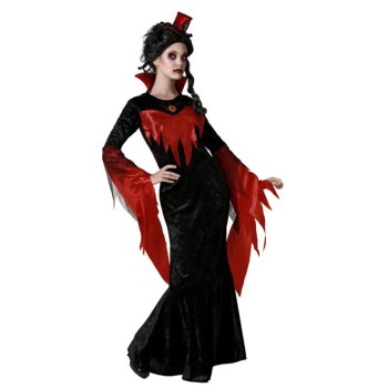 Disfraz de Vampiresa Vestido Negro para Mujer