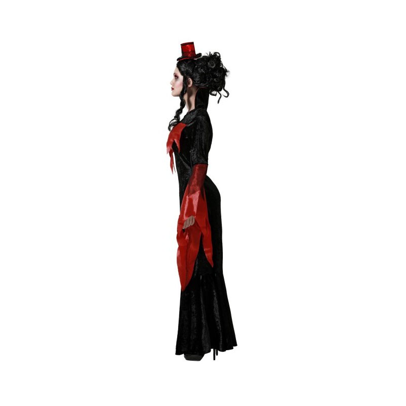 Disfraz de Vampiresa Vestido Negro para Mujer