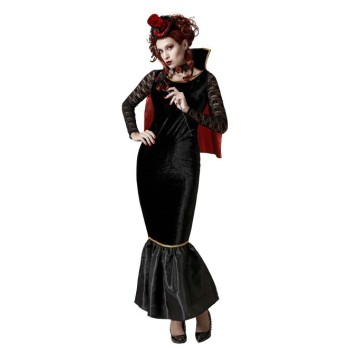 Disfraz de Vampiresa con Capa para Mujer