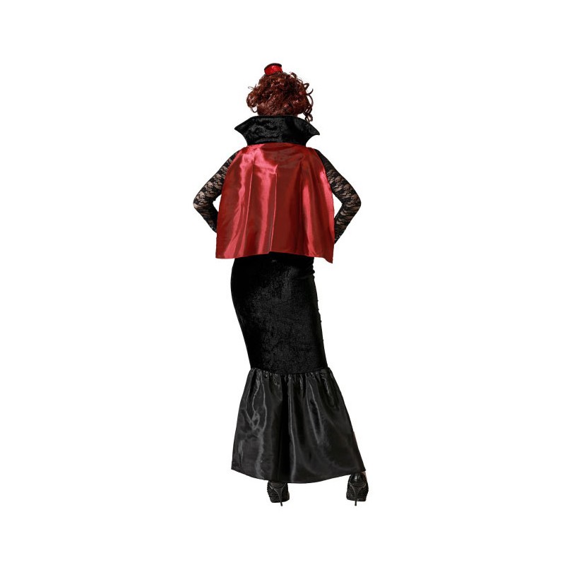 Disfraz de Vampiresa con Capa para Mujer