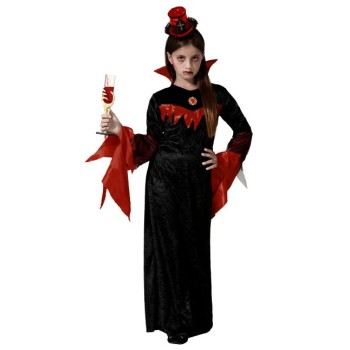 Disfraz de Vampiresa Vestido para Niña