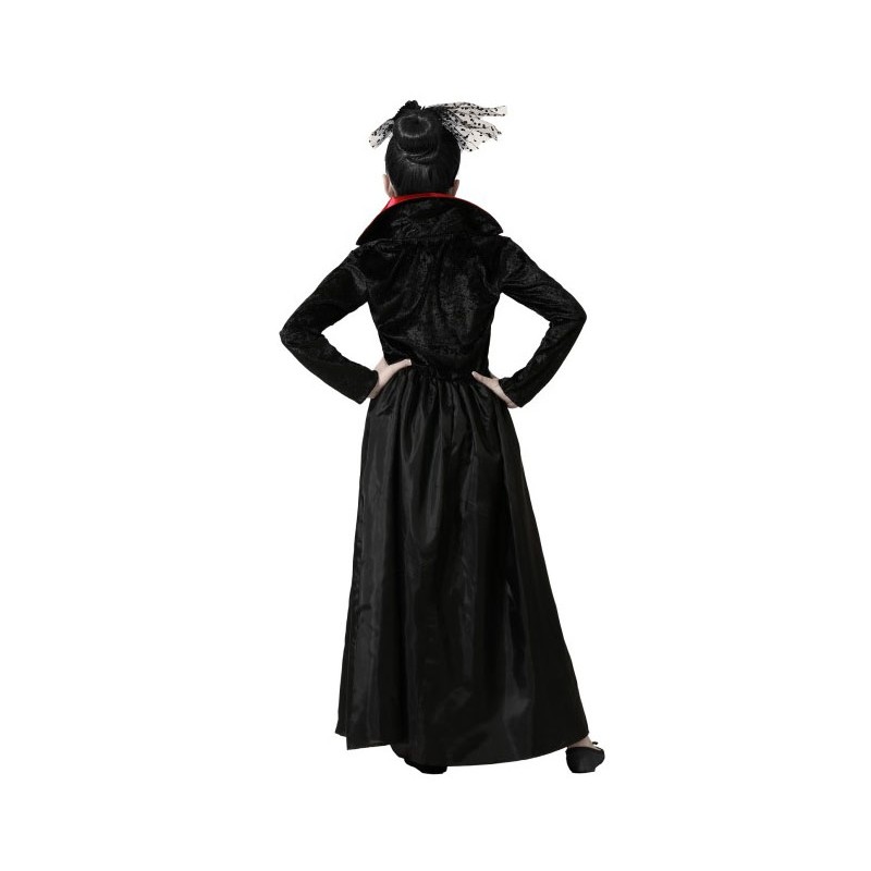 Disfraz de Vampiresa Elegante Negro para Niña