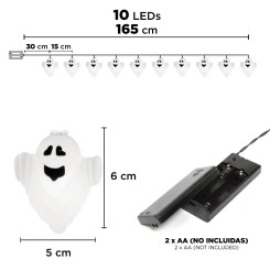 Guirnalda de Fantasmas luz Led