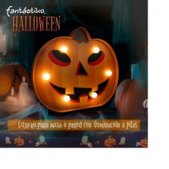 Marquesina de Calabaza iluminación LED de 20x3x16 cm