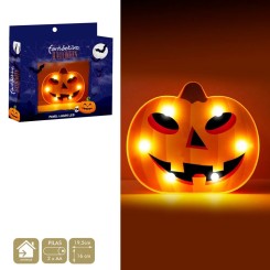 Marquesina de Calabaza iluminación LED de 20x3x16 cm