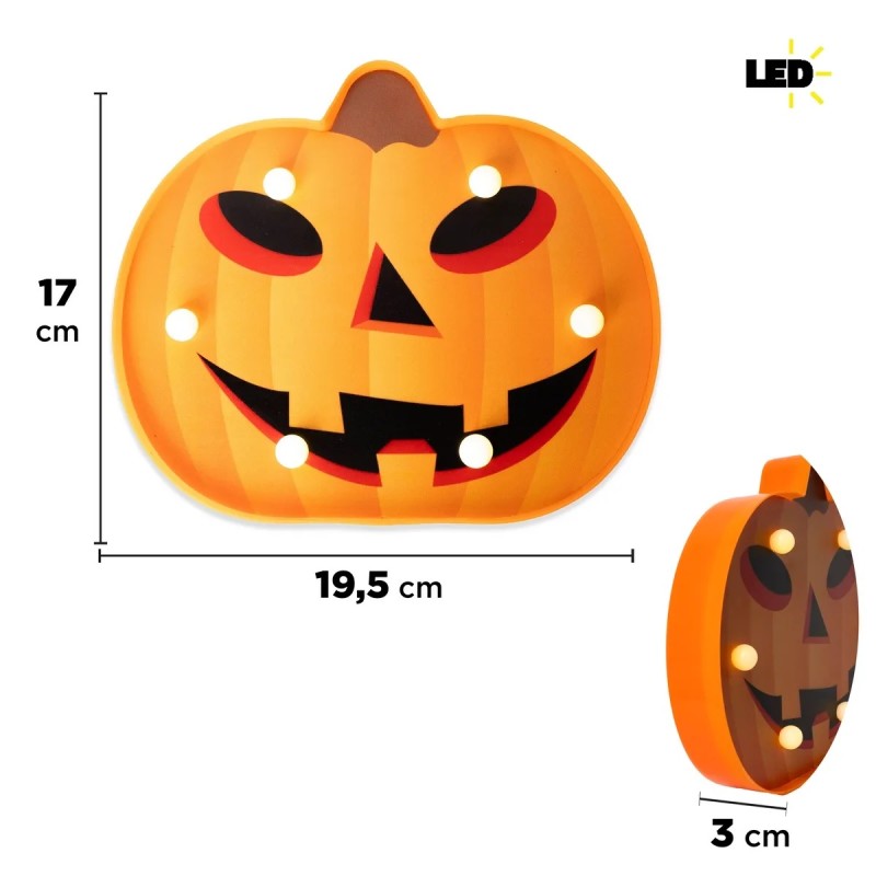 Marquesina de Calabaza iluminación LED de...