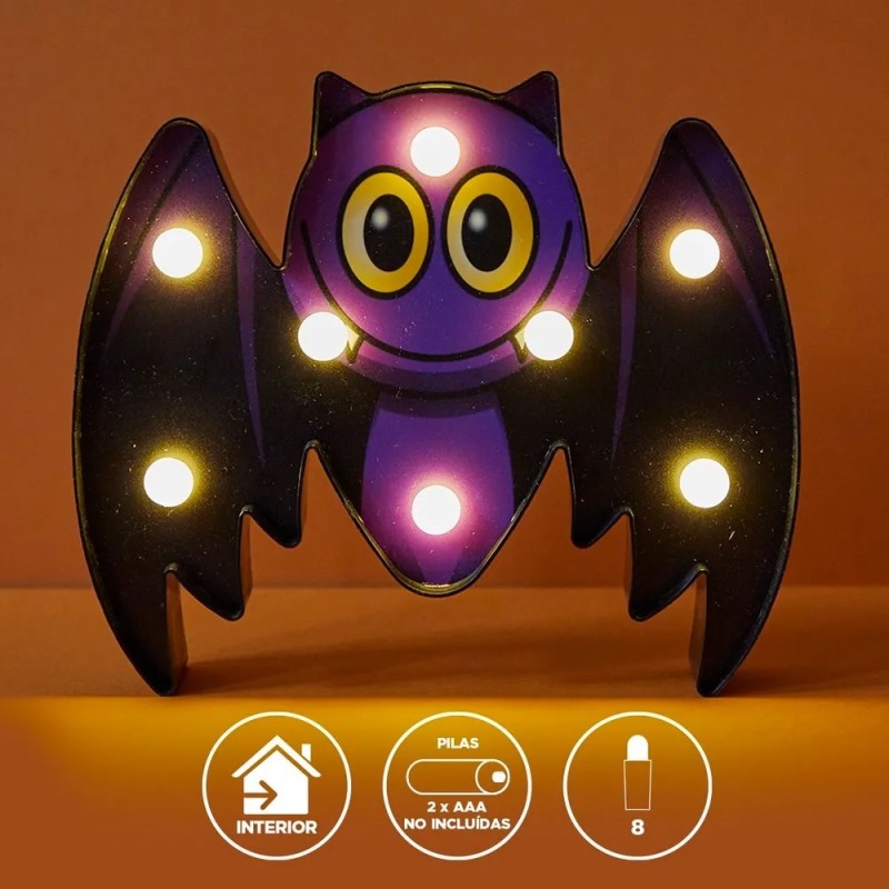 Marquesina de Murciélago iluminación LED de...
