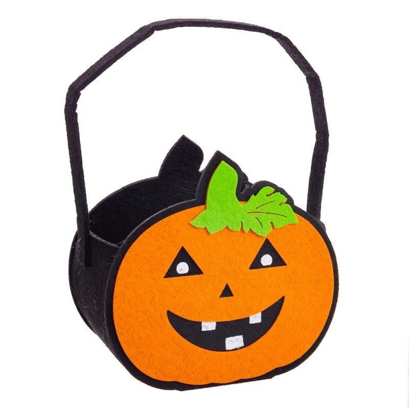 Bolsa para dulces Calabaza de Fieltro de...