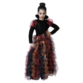 Disfraz de Vampiresa Multicolor para niña