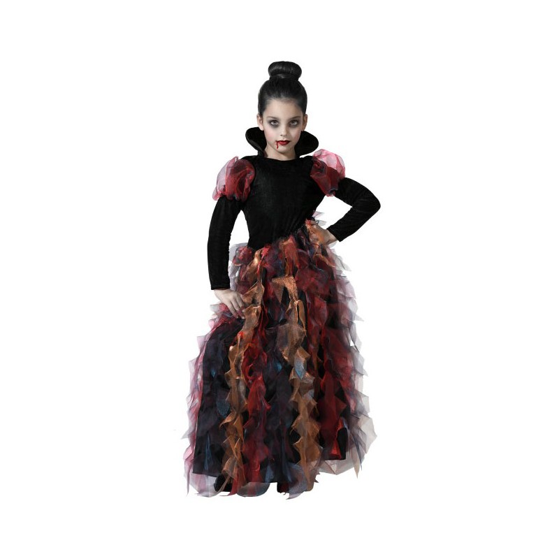 Disfraz de Vampiresa Multicolor para niña