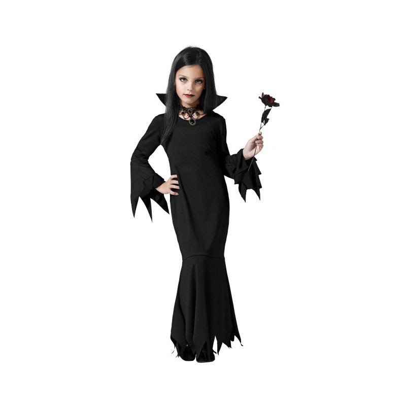 Disfraz de Vampiresa Gótica Vestido para Niña