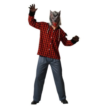 Disfraz de Hombre Lobo con camisa para Hombre