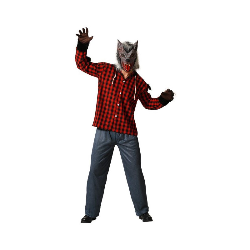 Disfraz de Hombre Lobo con camisa para Hombre