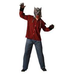 Disfraz de Hombre Lobo con camisa para Hombre