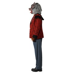 Disfraz de Hombre Lobo con camisa para Hombre