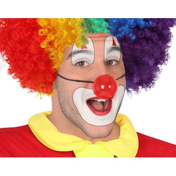 Nariz de Payaso con Luz Roja