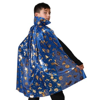 Capa Azul Halloween