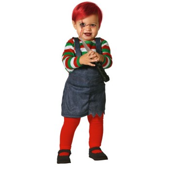 Disfraz Muñeca Sangrienta para Bebé