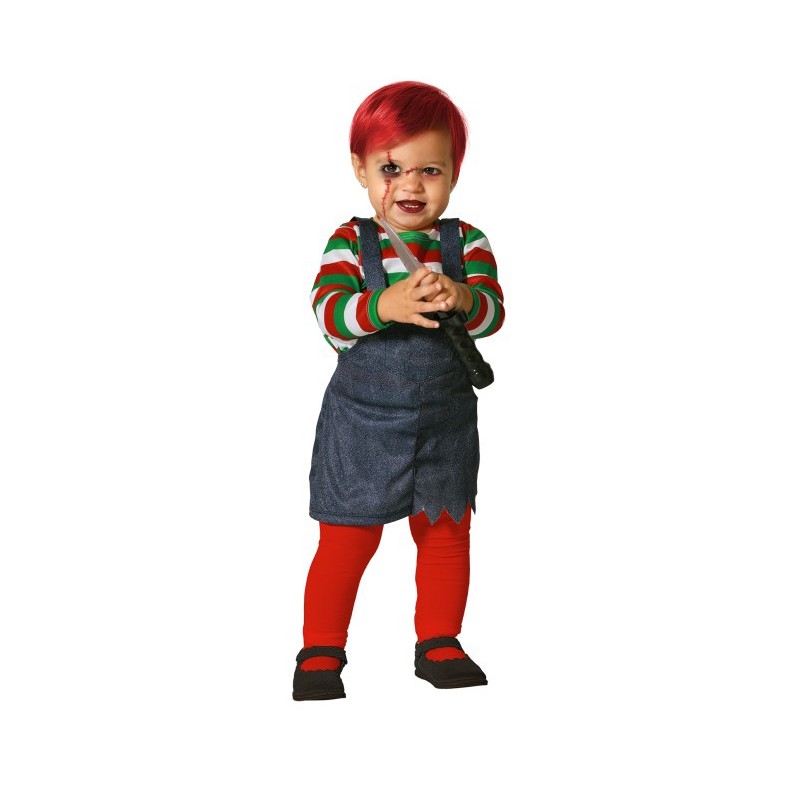 Disfraz Muñeca Sangrienta para Bebé