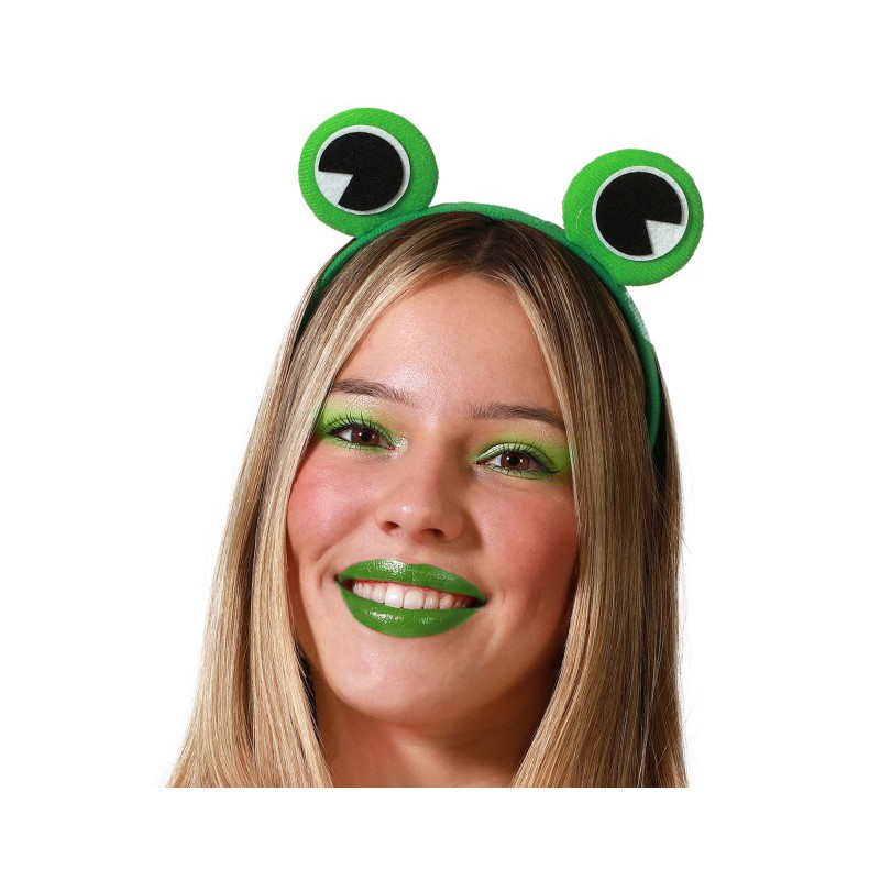 Diadema de Rana Verde