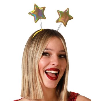 Diadema de Estrellas Dorada