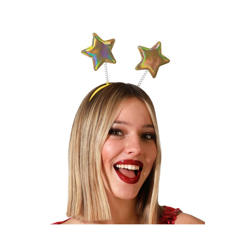 Diadema de Estrellas Dorada