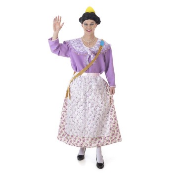Disfraz de Fallera Lila para Adulto