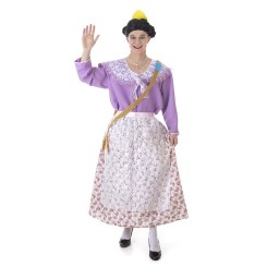 Disfraz de Fallera Lila para Adulto