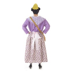 Disfraz de Fallera Lila para Adulto