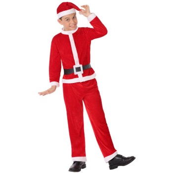 Disfraz de Papá Noel niño-OFERTA