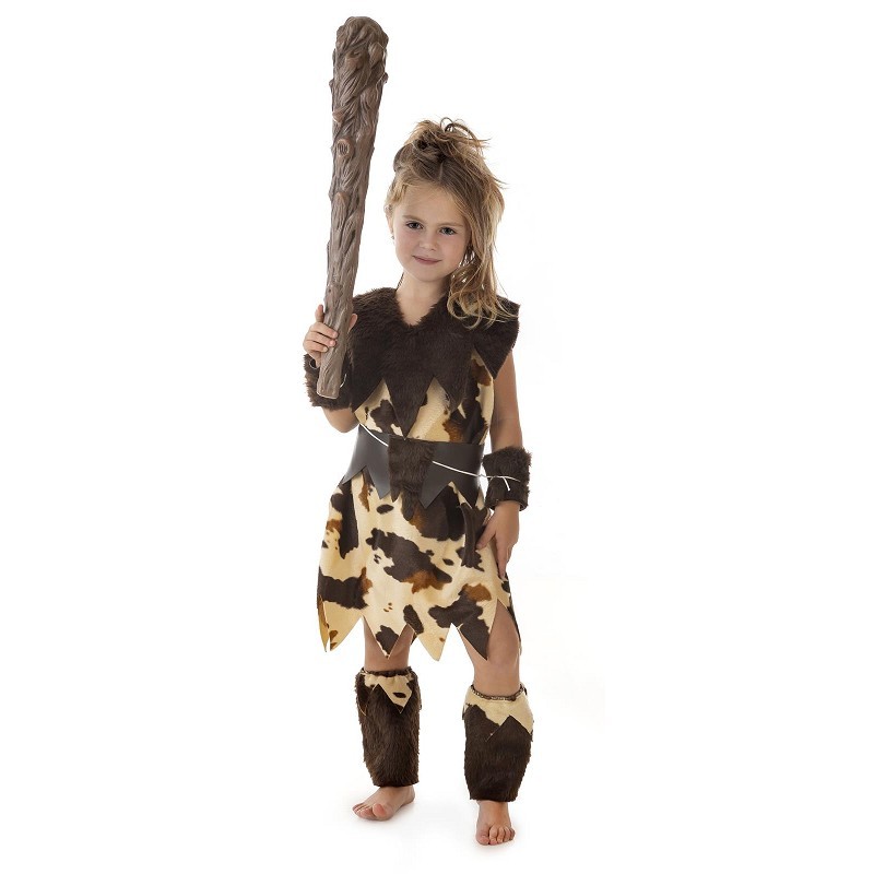 Disfraz de Troglodita Niña Infantil