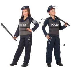 Disfraz  Policia Antidisturbios para Niño